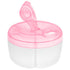 Accmor Baby Formula Dispenser On The Go, Formula Container to Go, Non-Spill Rotating Three-Compartment Formula Dispenser and Snack Storage Contain...