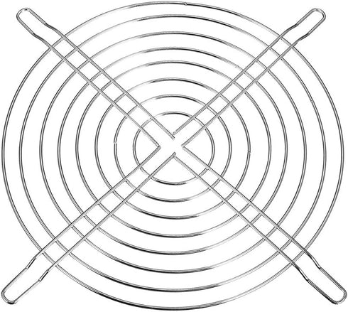 uxcell Cooling Fan Grill Metal Finger Guard 230mm x 230mm for 180mm x 180mm Case Computer Pack of 2...