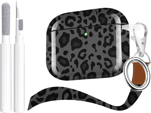 Compatible with Airpods 3rd Generation Case with Keychain/Lanyard/Cleaner Kit,Airpod Case 3rd Generation,3rd Generation Airpod Case[Front Led Visi...