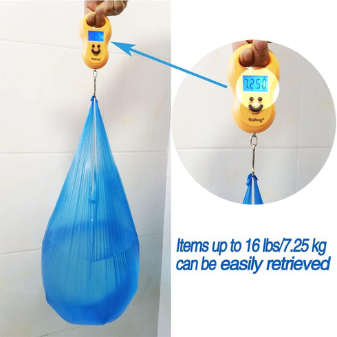 4 Gallon Trash Bag,Thicken Value Small Colorful Trash Bags with Handle,100 Counts Small Garbage Bags Wastebasket Trash Can for Bathroom Bedroom Of...