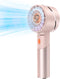 Handheld Fan,Portable Turbo Fan,Powerful Personal Fan(7000rpm High-Speed Motor,Battery Work 3-16 H),USB Rechargeable Mini Handheld Fan for Travel/...