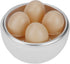 Microwave Egg Boiler, 4 Capacity, White Microwave Hardboiled Egg Maker, Hardness & Soft Egg Cooker Under 9 minutes...