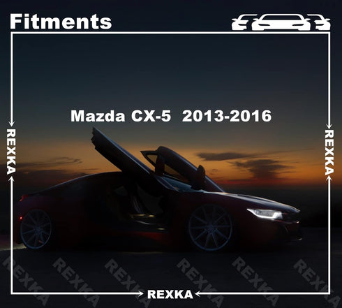 Rexka Stone Guard Moulding Clip for Mazda KD53-51-SJ3A CX-5 (Pack of 30)...