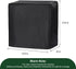 Coffee Machine Cover, Universal Waterproof Shield for Countertop Appliances in Home, Garage and Office, Black...
