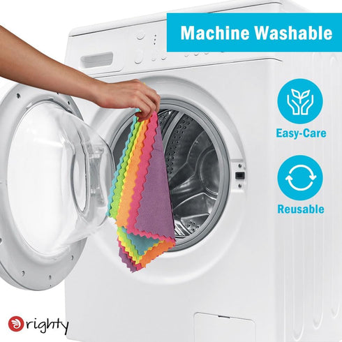 Orighty Microfiber Cleaning Cloths, Pack of 24, Highly Absorbent Cleaning Supplies, Lint Free Cloths for Multiple-use, Powerful Dust Removal Clean...