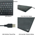 CUQI USB Mini Keyboard,DIY Experiment Mini Keyboard Gaming,USB Interface for Android TV Box,Windows PC,Raspberry Pi,Windows 10/8/7...