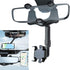 Kairiyard Car Phone Holder Mount, Car Rearview Mirror Phone Holder 360°Rotatable and Retractable Multifunctional Universal Cell Phone Mount Stand ...