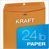 Columbian 9 x 12 Clasp Envelopes, Gummed, 24 lb Kraft Multipurpose Envelopes for Mailing, Storing or Filing Documents, 25 per Pack (COLO340)...