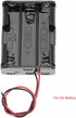 5PCS 6 x 1.5V AA Batteries Holder Case with Wire Leads...