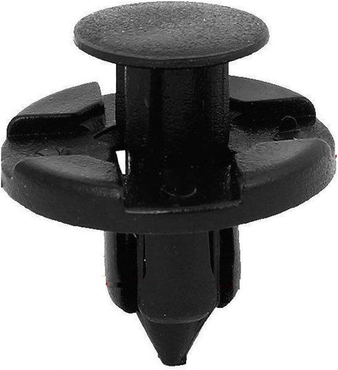 100pcs- Nylon Fender Trim Panel Bumper Shield Retainer Fastener Rivet Push-Type Clips for 8mm Hole fit Nissan Infiniti 01553-09321 Auto Body...