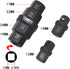 Hex Axle Tool for Motorcycle Front Axle Wheel, Allen Axle Spindle Socket Adapter Tool, 3/8 Inch 12mm 14mm 17mm 19mm 22mm 24mm, 6 in 1 Motorcycle H...