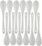 Porcelain Egg Spoons for Soft-Boiled Eggs Coffee Tea Desserts Ceramic Spoon Set of 12...