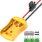 Battery Adapter for Dewalt 20V Power Wheel Battery Adapter 12 AWG Wire Battery Converters with Fuses and Connectors...