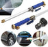 Hydro Jet High Pressure Washer Wand, Portable High Pressure Water Gun, Extendable Washer Sprayer with 2 Water Hose Nozzle for Garden Hose, Foam Ca...