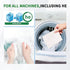 Laundry Detergent Sheets - 40 Detergent Sheeets -80 Loads -Concentrated Liquidless Laundry Soap - No Plastic Jug - Travel Laundry Kit - Dorm Room ...