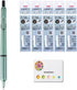 uni Jetstream EDGE 0.38 Oil-based Ballpoint Pen Mint green Body?SXN100338.31??Jetstream EDGE 0.38mm Oil-based Ballpoint pen refill ?SXR-203-38 Bla...