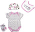 Reborn Baby Girl Doll Clothes 22 inch Newborn Outfits Accesories Elephant 5 Piece Set for 20-22 inch Reborn Doll Matching Clothing...