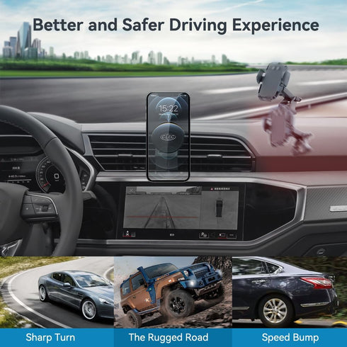 Car Phone Holder for Audi Q3 2019-2024 Auto Interior Accessories,Strong Magnetic Car Vent Mount for Audi,Customized Audi 360 ° Adjustable Car Phon...