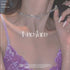 JAKAWIN Rhinestone Heart Choker Necklace Crystal Neck Chokers Chain Necklaces for Women...