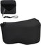 JJC Soft Neoprene Digital Camera Case Pouch Compact Bag Protector with Anti-Lost Inner Strap for Sony ZV-E10 A6500 A6400 A6300 A6100 A6000 A5500 A...
