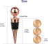 3 Pcs Wine Stopper Bottle Stopper Wine Saver, Yimerlen Silicone Vacuum Wine Bottle Corks, Reusable Wine Stopper Used for Bar, Holiday Party Keep W...
