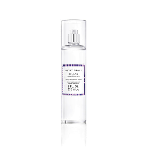 LUCKY Brand Re/Lax The New Sustainably-Inspired & Tranquil Unisex Fine Fragrance Mist For Women & Men, 8.0 Fl Oz (Pack of 1)...