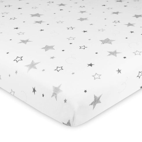 TL Care 100% Natural Cotton Fitted Pack and Play Sheet 39" x 27" - Soft & Breathable Pack N Play Sheet for Playpen, Playard & Mini Crib Mattress, ...