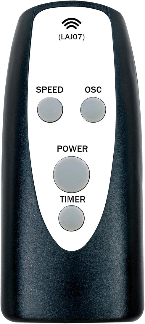 Replacement Remote Control for Lasko 2033667 2033667A M16950 M18950 S18961 S18635 U35115 U35120 2510 2511 2711 T38301 T32200 T36211 T37900 T38305 ...
