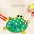 shenhailan Montessori Wooden Clip Bead Board Game Fine Motor Skills Toys for Boys and Girls 3 4 5 Years Old MC-189 (Owl)...