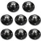 Self Adhesive Caster Wheels for Furniture,Storage Box,Trash Can,PC Stainless Steel Universal Pulley 360 Degree Rotating Adhesive Caster Wheels 0.8...