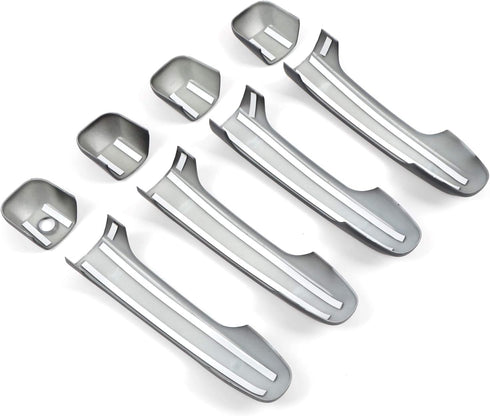 ITrims Door Handle Cover Trim for Toyota 4Runner 4WD N280 Prado J150 2010-2024 2018 2019 2020 Car Styling Accessories Exterior Door Handles 8PCS A...