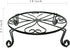 1 pack 10"-12" Metal Plant Stand Outdoor, for Flower Pot Heavy Duty Potted Holder Round Wrought Rustproof Iron Planter Stand, plant Stands Indoor ...