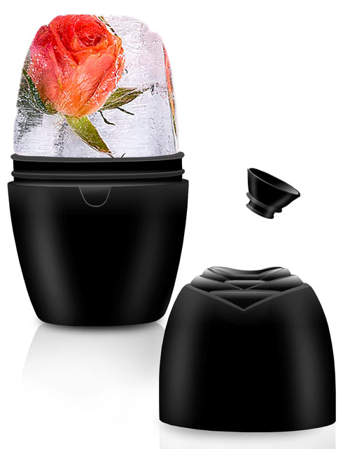 Ice Face Roller, Brighten Skin, Reusable Ice Mold for Face, Ice for Face to Tighten Skin, Silicone Ice Holder for Face, Icing Skincare Gift for Wo...