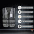 A-SAFETY grey security vest with zipper pockets...