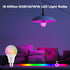 Smart Light Bulbs, 16 Million RGBCW/WW LED Light Bulbs, Music Sync, Bluetooth and Wi-Fi, App Control, A19 E26 9W (60W Equivalent), 806LM (4 Pack)...