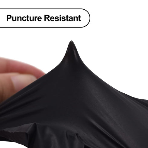 Disposable Nitrile Exam Gloves, 3-mil, Black Nitrile Gloves Disposable Latex Free for Medical, Cooking & Esthetician, Food-Safe Rubber Gloves, Pow...