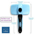 Dog Slicker Brush, Self Cleaning, Shedding and Grooming Tool for Pets, Best Dog Brush with Easily Retractable Bristles to Remove Hair Instantly...