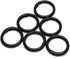 10Pcs Zinc Alloy Spring O Ring, 1-1/4" 32mm Gate O Ring Round Carabiner Metal Snap Clip Trigger Spring Keyring Buckle for Bags,Purses...