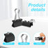 240 Pcs Mini Binder Clips, Small Binder Clips, 15mm Black Clips for office...