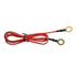 Electric Fence PolyTape to PolyTape to Energizer Connector with Wire and Tape Plates for Electric Fence Connection (3Tape Plates+3wire)...