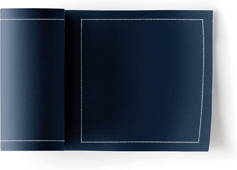 Cotton Cocktail Napkin - 4.5 x 4.5 in - 50 units per roll - Petrol Blue...
