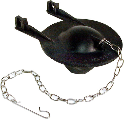 Edward Tools Toilet Flapper Replacement Kit Universal - Flexible Rubber Seal for Water Saving - Made to fit 2” Flush Valves -Stainless Steel chain...