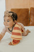 Copper Pearl Baby Security Blanket Set of 2 - Portable Size for Self-Soothing On-The-Go, Ideal Baby Blankets for Boys and Girls, Ultra-Soft, and G...