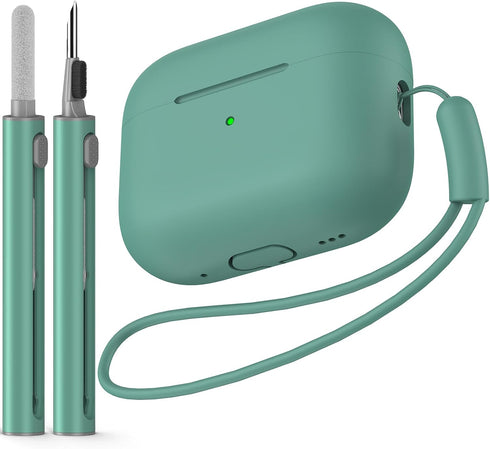 for AirPods Pro 2nd Generation Case (2022/2023) with Cleaner Kit,Soft Silicone Protective Case for Apple AirPod Pro 2 Gen Case Cover for Women Men...