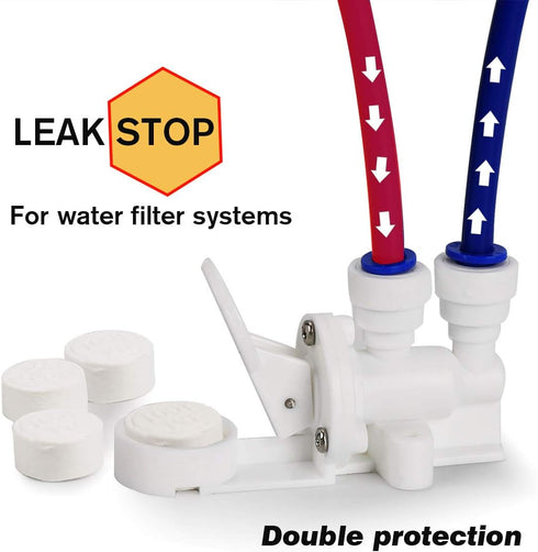 Frizzlife Leak Protection Valve For Reverse Osmosis And Under Sink Water Filter System MP99 & SP99 - Automatic Shut Off Protection When Water Leak...