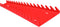 ERNST 5160 Reverse Wrench Organizer, 16 Tool, Red...