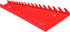 ERNST 5160 Reverse Wrench Organizer, 16 Tool, Red...