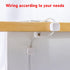 12 Pack Cord Organizer, Magnetic Cable Management Clips for Desktop, Self Adhesive Wire Charger Keeper for Phone, Kitchen Appliances, Earphone Org...