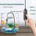 HITOP Mini Submersible Aquarium Heater - 50W Digital Heater for Fish Tank Turtle Tank 5-15 Gallon, Saltwater and Fresh Water with Temperature Cont...