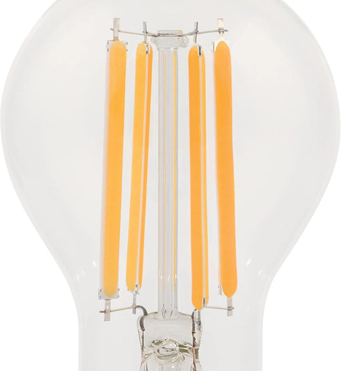 Westinghouse 5255000 10 Watt (100 Watt Equivalent) A19 Dimmable Clear Filament LED Light Bulb, Medium Base...